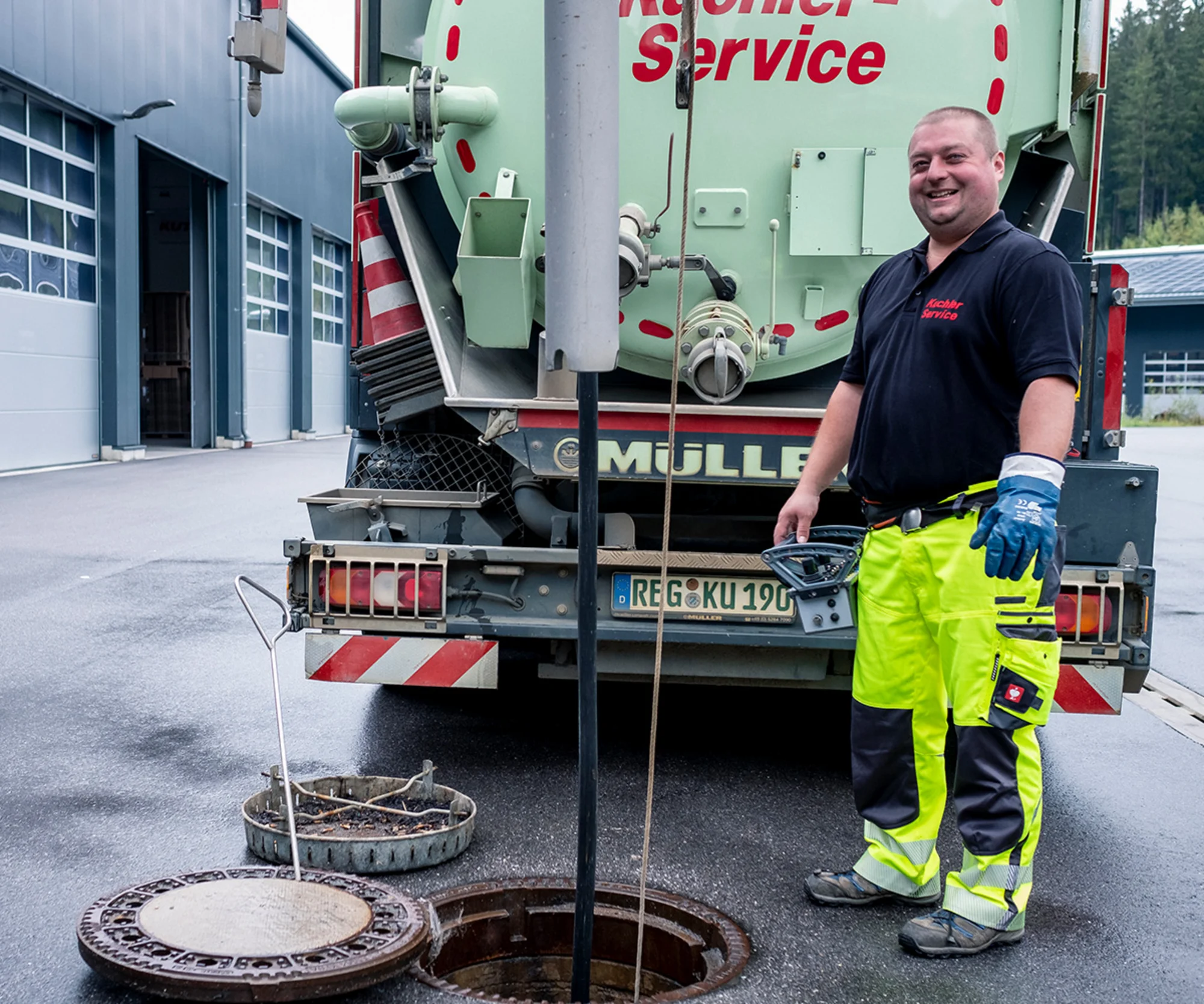 Kuchler GmbH Team für Kanaltechnik in Aholming